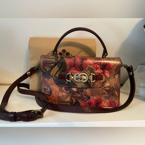 Patricia Nash Leather Sienna Sunset Porcilli Bag